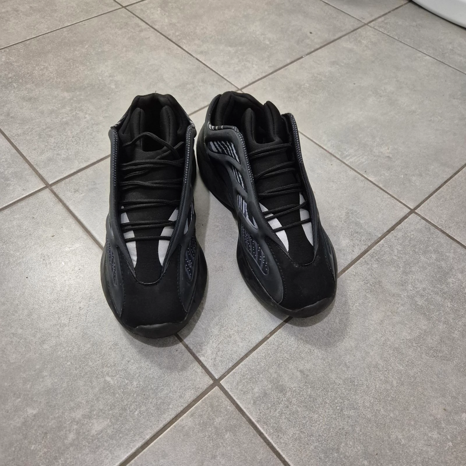 Basket noire adias yezzy  – photo 2